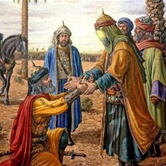 بينَ عُمَر بنِ سعدٍ والحرِّ الرّياحيّ